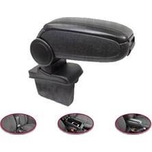 Niken Siyah Kol Dayama Volkswagen Golf-Jetta Mk5 Uyumlu, Hızlı ve Kolay Montaj Özellikli