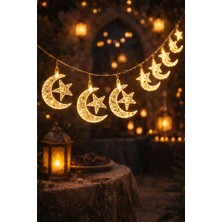 Pairla  1,5 Metre Ramazan Temalı LED Işıklı Süsleme Seti Ramazan Süsleri, Ramazan Hediyem Ramazan Süsü