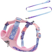 Duomm Köpek Tasması ve Gezdirme Halatı Gögüs ve Sırt Setli (Reflektörlü)