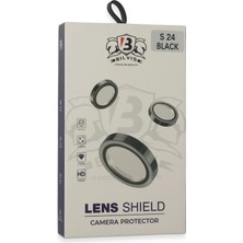 Renklime Newface Samsung Galaxy S24 Bilvis Titan Kamera Lens - Siyah