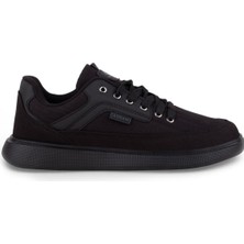 Carrano 1157-26 Dayanıklı Tekstil Anatomik Erkek Sneaker Sade Siyah