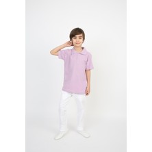 Dıgıl Kids Çocuk Polo Yaka Okul T-Shirt Kısa Kol