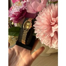 Rubsey Retro Minimal Metal Kordon Vintage Kadın Kol Saati