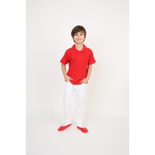Dıgıl Kids Çocuk Polo Yaka Okul T-Shirt Kısa Kol