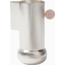 Natalia Criado Kuvars Detaylı Gümüş Kaplama, Italyan Tasarımı Sürahi