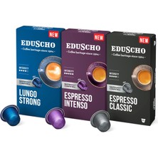 Tchibo Eduscho Kapsül Kahve Tanışma Paketi 3X10 (Nespersso Uyumlu)