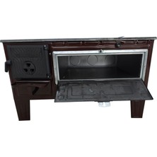 Flame Stove FS-320 50LİK Paçalı Kahverengi Kuzine