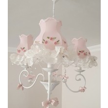 Lulu Avizem Patentli Elde Yıkanabilir Başlık 3 Kollu Döküm Bebek Çocuk Genç Avize