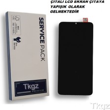 Tkgz Xiaomi Mi 10T Pro Uyumlu LCD Ekran Dokunmatik Service Pack LCD Ekran - Full Çıtalı Siyah