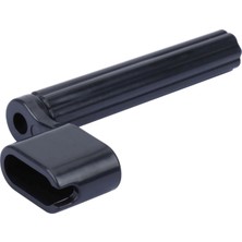 Valencia DR-W001TBK Gitar Tel Sarıcı (Şeffaf Siyah) | Hızlı Tel Değişimi - Köprü Pimi Çıkarıcı - Ergonomik