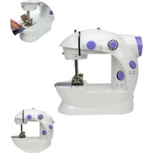 Renklime Ev Tipi Mini Dikiş Makinesi Ayarlanabilir Hız ve Işıklı