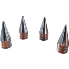 Otohousse Alüminyum Sivri Sibop Kapağı Krom I 4'lü 32MM