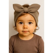 Eray Kids Kız Çocuk Fiyonklu Ribana Günlük Bandana 3'lü Takım (1-5 Yaş)