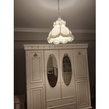 Lulu Avizem Luluavizem Ponponlu Çocuk / Genç Odası Avize, Minimalist Beyaz Modern Avize – Temiz ve Ferah Görünüm