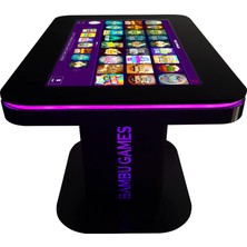 Bambu Games Dijital Oyun Masası (Hayalet Ekransız) 50+ Oyun 4K Kiosk Dokunmatik