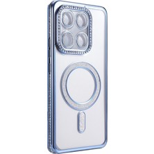Renklime Joko Xiaomi Mi 15T Pro Joke Simli Magneticsafe Kılıf - Mavi