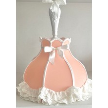 Lulu Avizem Luluavizem Patentli Somon Ponpon Detay Elde Yıkanabilir Başlık Bebek Çocuk Genç Odası Avize Aksesuar