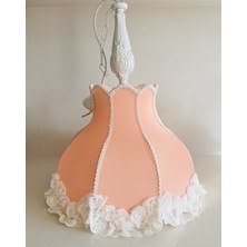 Lulu Avizem Patentli Elde Yıkanabilir Başlık Somon Tekli Avize Çocuk Bebek Genç Odası Yatak Odası