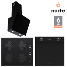 Narte 6 Yıl Garantili Ankastre Set Airfry Özellikli (OV400-CG20060-H30060)