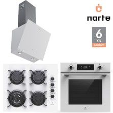 Narte 6 Yıl Garantili Ankastre Set Airfry Özellikli (OV400-CG20160-H30060)