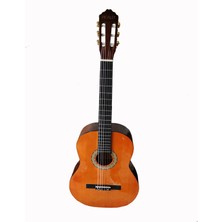 Picaldi AC964GY Klasik Gitar (4/4 Gri) | Modern Gri Mat Cila Pürüzsüz Sap Hissi ve Genç Müzisyenler Için Şık Tasarım