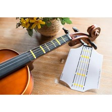 Picaldi FGV501 Keman Tuşe Sticker | Eğitim Kolaylaştırıcı Tasarım, Iz Bırakmayan Yapışkan, Doğru Parmak Pozisyonu