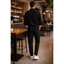 Tarz Cool Erkek Oversize Keten Takım Salaş Kesim Gömlek Pantolon Yazlık Kombin