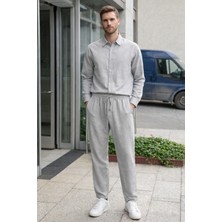 Tarz Cool Erkek Oversize Keten Takım Salaş Kesim Gömlek Pantolon Yazlık Kombin