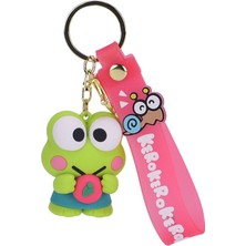 Hello Kitty Hello Kıtty ve Ark. Anahtarlık Cdu8 Kerokerokeroppı