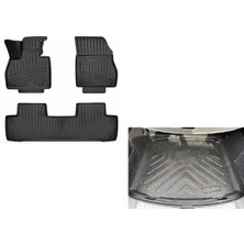 Rizline Byd Sealion 7 2025 Sonrası Uyumlu 3D Havuzlu Paspas ve 3D Alt Bagaj Havuzu Set