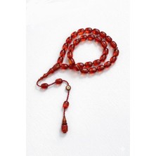 Filiya Bilek Boy Kapsül Ateş Kehribar Tesbih