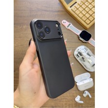 Cepaks Iphone 17 Pro Max Süper Ultra Ince Mat Silikon Telefon Kılıf