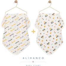 Alihan %100 Pamuk 2'li Battaniye 90X 90 cm