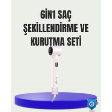 Indispensablely Çok Fonksiyonlu 6 Başlıklı Saç Kurutma ve Şekillendirme Seti