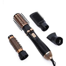 Lexical LAS-5203 4'ü 1 Arada Hava Üflemeli Saç Şekillendirme Seti - Düzleştirici & Dalga Yapıcı & Kurutucu - 1200W