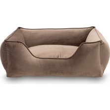 Pet Comfort Alpha Ortopedik Kahverengi Köpek Yatağı L 105X85CM
