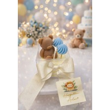 Liondes Candles Ayıcık Figürlü Mum Bebek Hediyeliği 25 Li