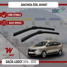 Wollmat Dacia Lodgy Silecek 2016 2022 Silecek Takımı Araca Özel