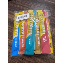Delibon Creamy Karışık Sıvı Kedi Ödülü 15 gr  (15 Adet)