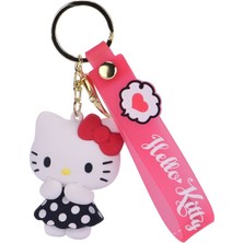 Hello Kitty Hello Kıtty ve Ark. Anahtarlık Cdu8 Hello Kıtty Dot