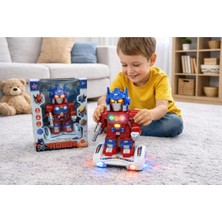 Nasyonel Toys Işıklı Robot Oyuncak – Hareketli & Sesli – Çocuklar Için Robot Oyuncağı