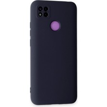 Datatek Newface Xiaomi Redmi 9c Kılıf Nano Içi Kadife Silikon - Lacivert