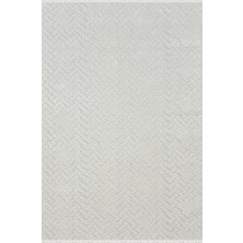 Woolen Halı Venis Bukle Halı 8807 Krem