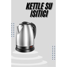 Indispensablely Kettle C F Tipi 220-240V Paslanmaz Çelik Elektrik Kablolu Otomatik Kapanma
