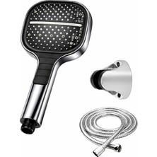 Musluq Banyo Duş Başlığı 3 Farklı Fonksiyonel Duş Başlığı Lüks Tasarım