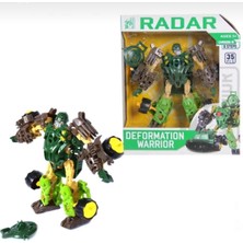 Nasyonel Toys Dönüşebilen Robot Oyuncak – Deformation Warrior – Çocuklar Için Eğitici Oyuncak