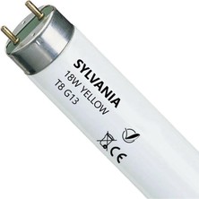 Sylvania 18W Sarı Işık Rengi T8 G13 Floresan Ampul