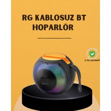 Indispensablely 360° Stereo Surround Sesli Taşınabilir Hoparlör