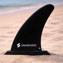 SavaBoards Büyük Sup Fin Salma – Standart Fin Box Uyumlu Paddle Board Yön Dengeleyici Büyük Boy Fin