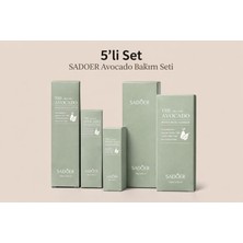 Sadoer Avokado Özlü Cilt Bakım Seti 5’li – Temizleyici, Tonik, Serum, Krem ve Nemlendirici Bakım